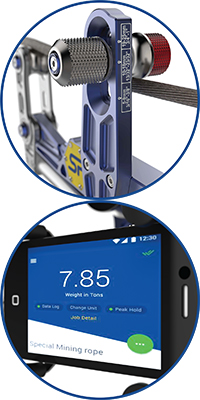 clamp on line tensiometer features