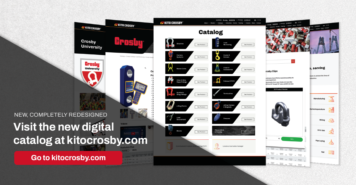 Digital Catalog Crosby Homepage Hero