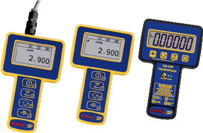 Handheld plus wireless, cabled, ATEX loadcell instrumentation Handheld Plus