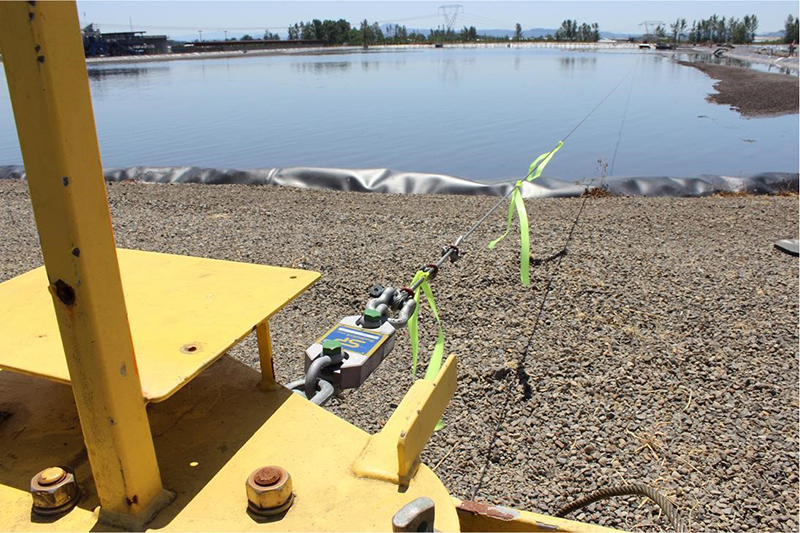 sp load cell used on lagoons ponds facility