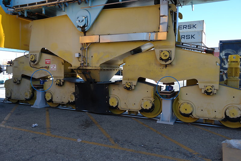 sp compression load cells at port of LA