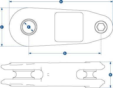 straightpoint impact block dimensions