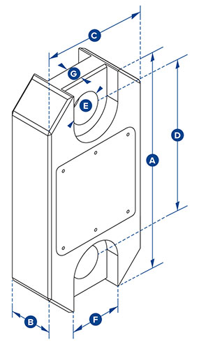 straightpoint load cell dimensions