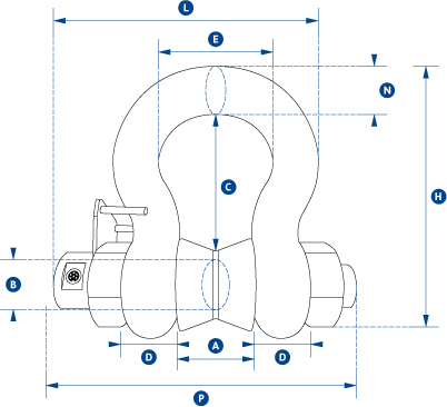 straightpoint shackle loadcell spec