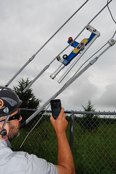 clamp on line tension meter