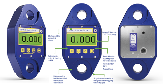 Bluelink bluetooth dynamometer Self indicating dynamometer